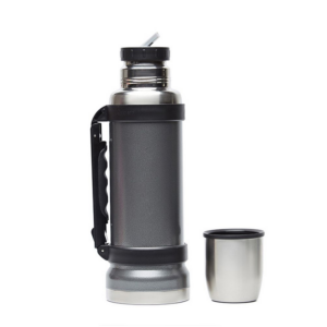 TERMO OUTDOORS PAMPERO IGUAZU 1.1 LT PICO CEBADOR  - GRIS