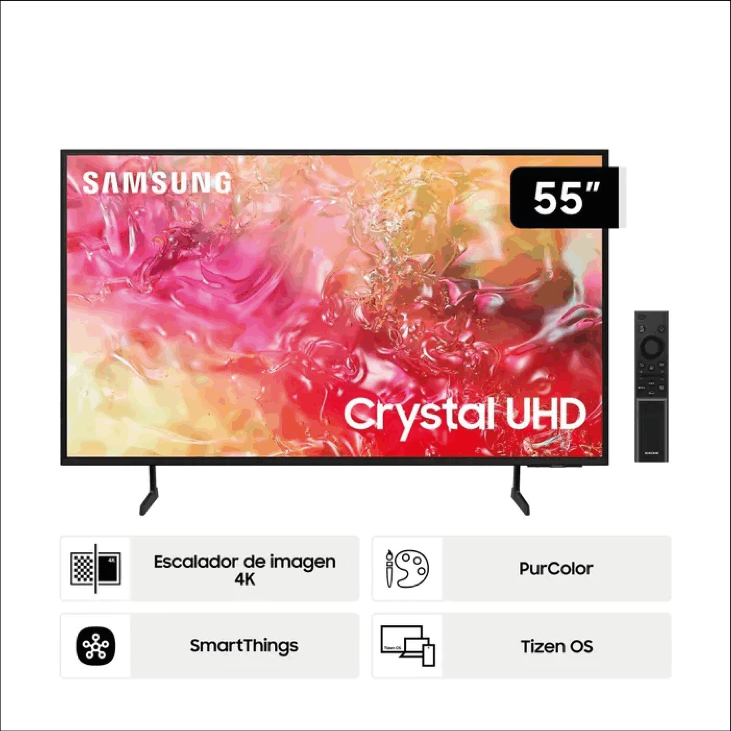 SMART TV 55 CRYSTAL UHD 4K 50 HZ  UN55DU7000GCZB