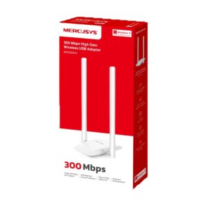 MW300UH NANO ADAPTADOR USB MERCUSYS 3000Mbps 2 ANTENAS