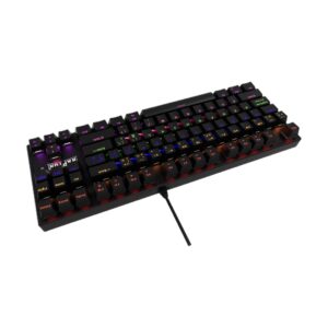 Teclado Gamer Raptor Fireclaw M87 Mecanico Retroiluminado Switch Red Outemu