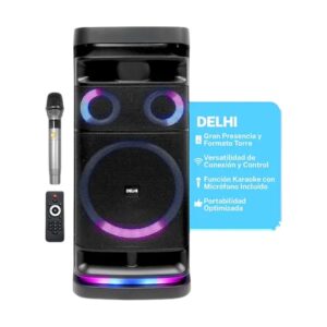 PARLANTE PORTATIL DELHI DL-9010 12000W PMPO
