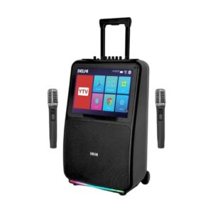 PARLANTE PORTATIL DELHI DL-1428 – PANTALLA TACTIL ANDORID 40.000W PMPO